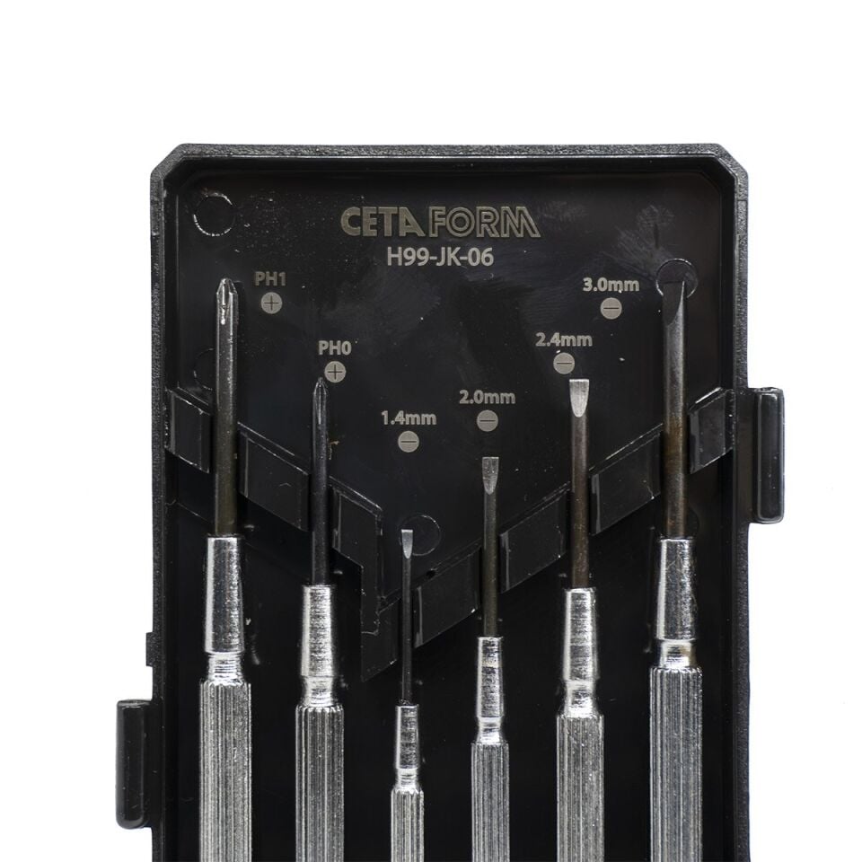 CETA-FORM H99-JK-06 Saatçi Tornavida Takımı 6 Parça