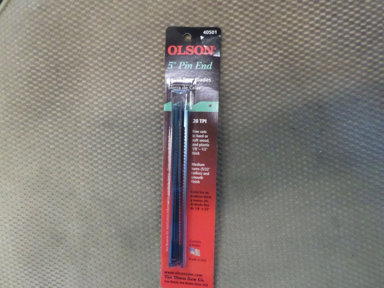 Olson Pinli Kıl Testere 5 Adet 40501