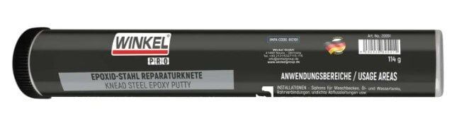 WINKEL PRO 20051  Knead Steel Metal Epoksi Tamir Macunu 114 gr