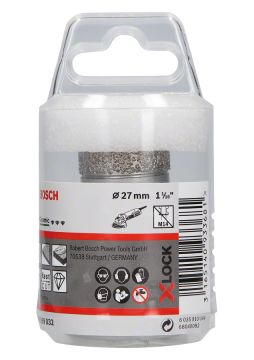 Bosch Aksesuarlar Bosch - X-LOCK - Best Serisi, Taşlama İçin Seramik Kuru Elmas Delici 27*35 mm
