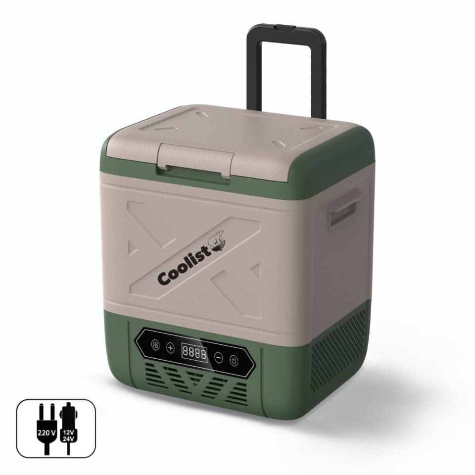 COOLIST CLK18W Taşınabilir Kompresörlü OtoBuzdolabı 18 Litre (12/24 Volt)