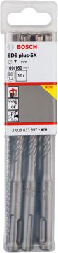 Bosch SDS-Plus-5X 7*160 mm 10'lu Paket