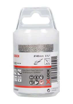 Bosch Aksesuarlar Bosch - X-LOCK - Best Serisi, Taşlama İçin Seramik Kuru Elmas Delici 40*35 mm