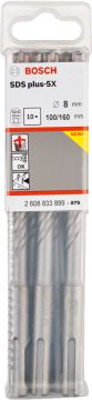 Bosch Aksesuarlar Bosch - SDS-Plus-5X Serisi Kırıcı Delici Matkap Ucu 8*160 mm 10'lu