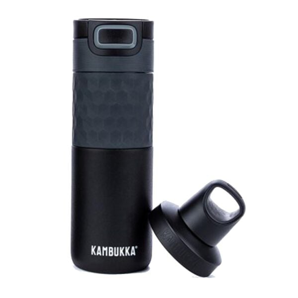 KAMBUKKA Etna Grip Termos Matara 500 ml (Siyah)