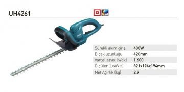 Makita UH4261 Elektrikli Çit Budama