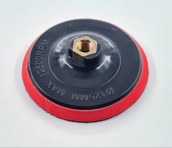 Omega Avuç Taşlamalar İçin 125 mm Cırt Zımpara Tabanı