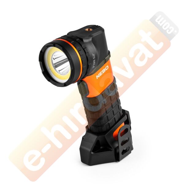 NEBO Master SL25 Şarjlı El Feneri 600 Lümen (SPT-1005-G)