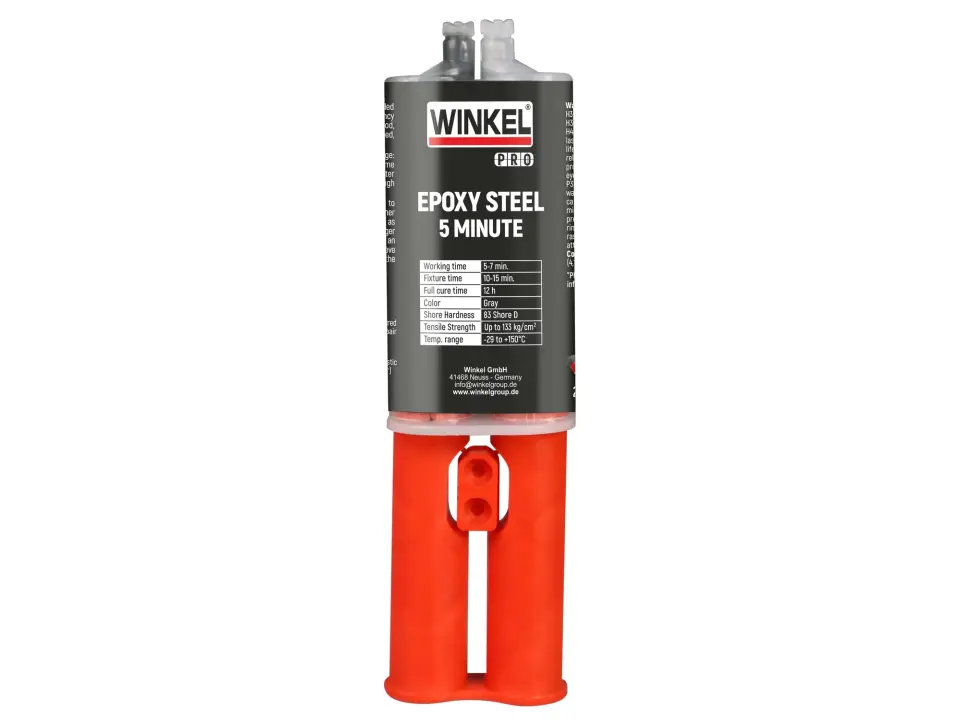 WINKEL PRO 5 Minute Steel Epoxy Çift Kompenantlı Epoksi 25 GR.(20064)