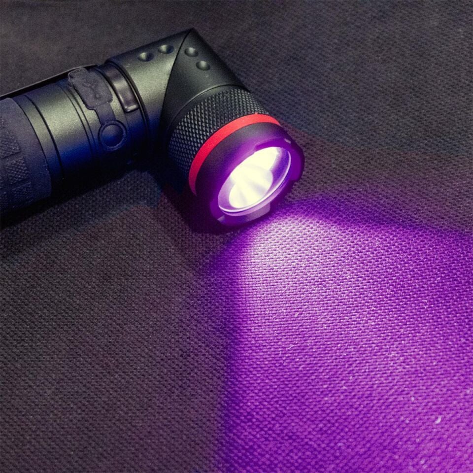 CETA R.L7R Şarjlı Uv Özellikli El Feneri 900 Lümen (Focus Özellikli)