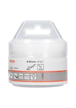 Bosch Aksesuarlar Bosch - X-LOCK - Best Serisi, Taşlama İçin Seramik Kuru Elmas Delici 68*35 mm