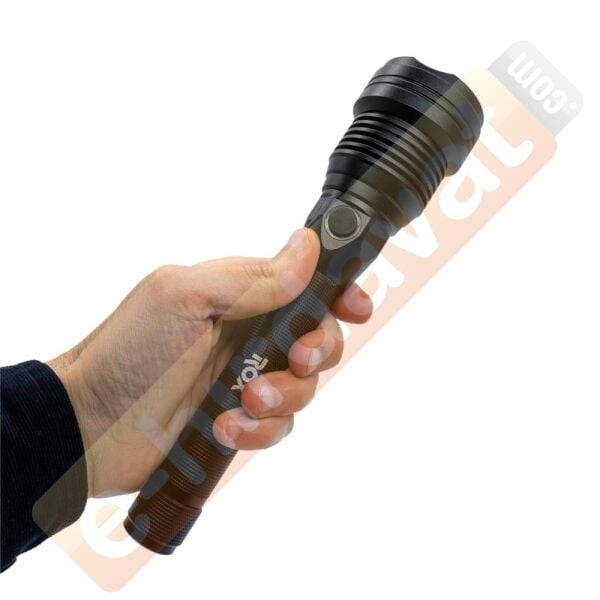 ROX Outdoor Şarjlı Led El Feneri 6000 Lümen (153ROX0214)
