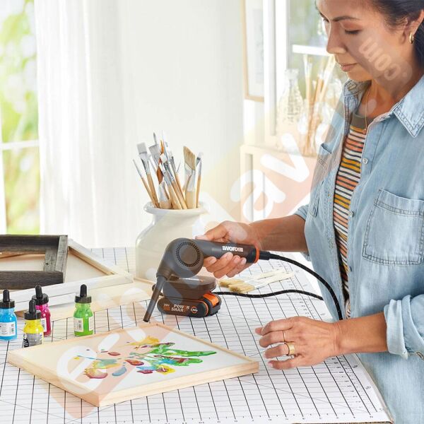 WORX WX747.9 MAKERX 20Volt Kömürsüz Profesyonel Mini Üfleyici (Akü Dahil Değildir)