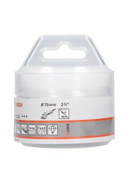 Bosch Aksesuarlar Bosch - X-LOCK - Best Serisi, Taşlama İçin Seramik Kuru Elmas Delici 70*35 mm