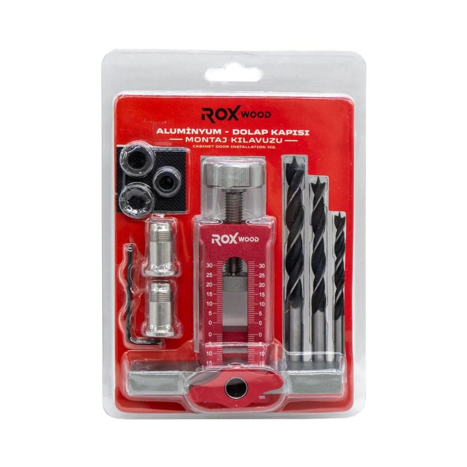 ROX WOOD 0308 Dolap Kapısı Konumlandırma Ve Montaj Kılavuzu