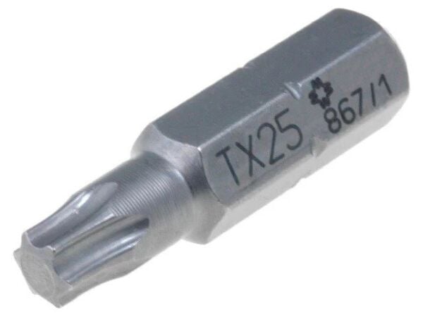 FORMAT 867/1 T25x25 MM 1/4'' Torx Bits Uç