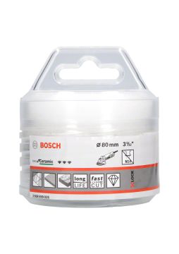 Bosch Aksesuarlar Bosch - X-LOCK - Best Serisi, Taşlama İçin Seramik Kuru Elmas Delici 80*35 mm