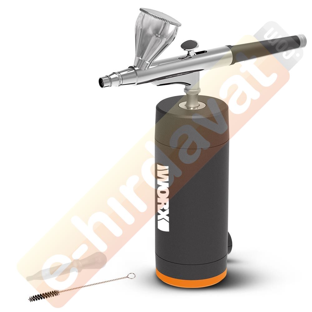 WORX WX742.9 MAKERX 20Volt Profesyonel Mini Air Brush Boya Tabancası (Akü Dahil Değildir)