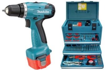 Makita 6271DWPET3 81 Parçalı Akülü Matkap