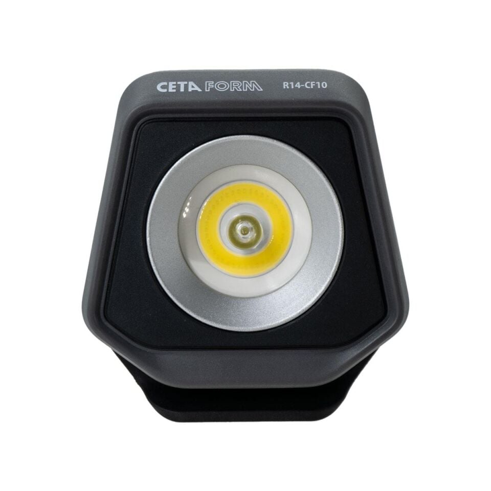 CETA-FORM R14-CF10 Şarjlı Kompakt Led Projektör Lamba 1000 Lümen
