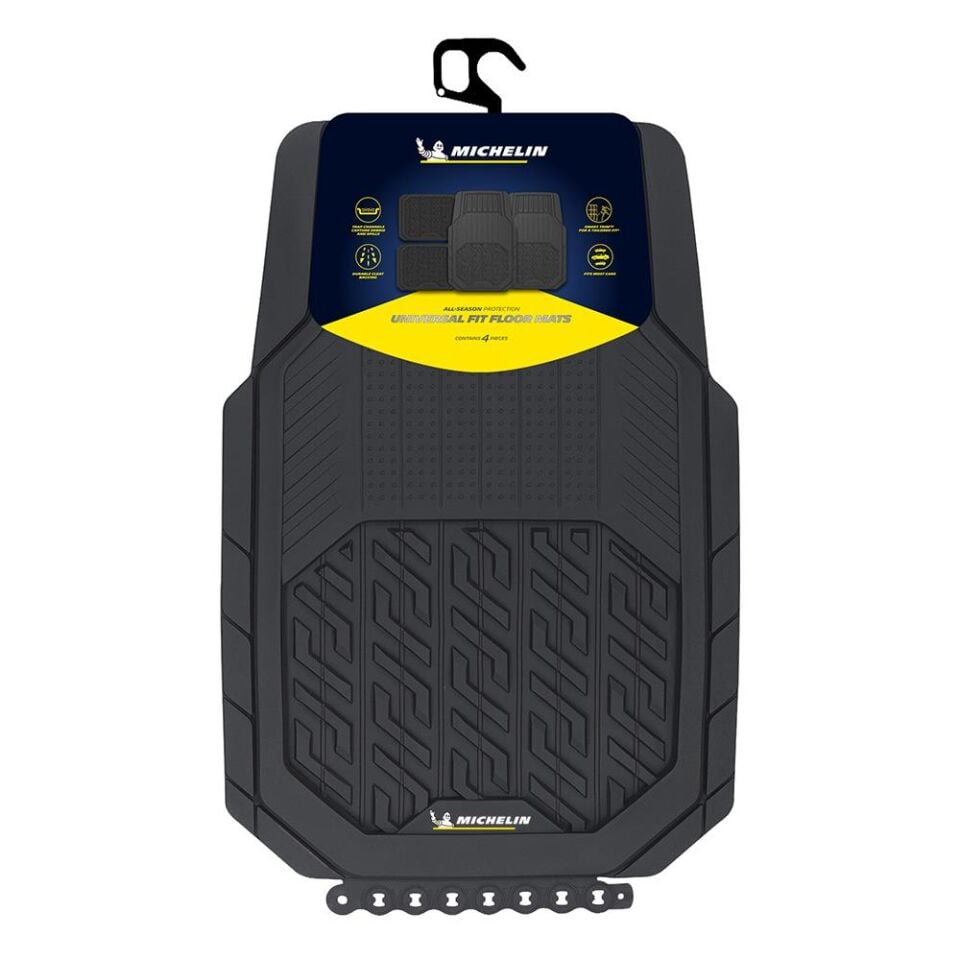 Michelin MC34587 Tüm Araçlara Uyumlu 4 Parça Üniversal 3D Havuzlu Oto Paspas