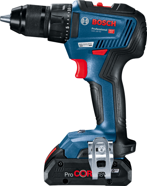 Bosch Profesyonel Seri Bosch Professional GSR 18V-50 Akülü Delme Vidalama Makinesi