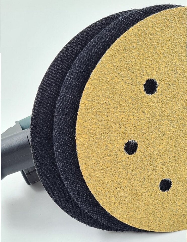 YAMA 150 mm Cırtlı Zımpara Ara Tabanı (6 Delik)