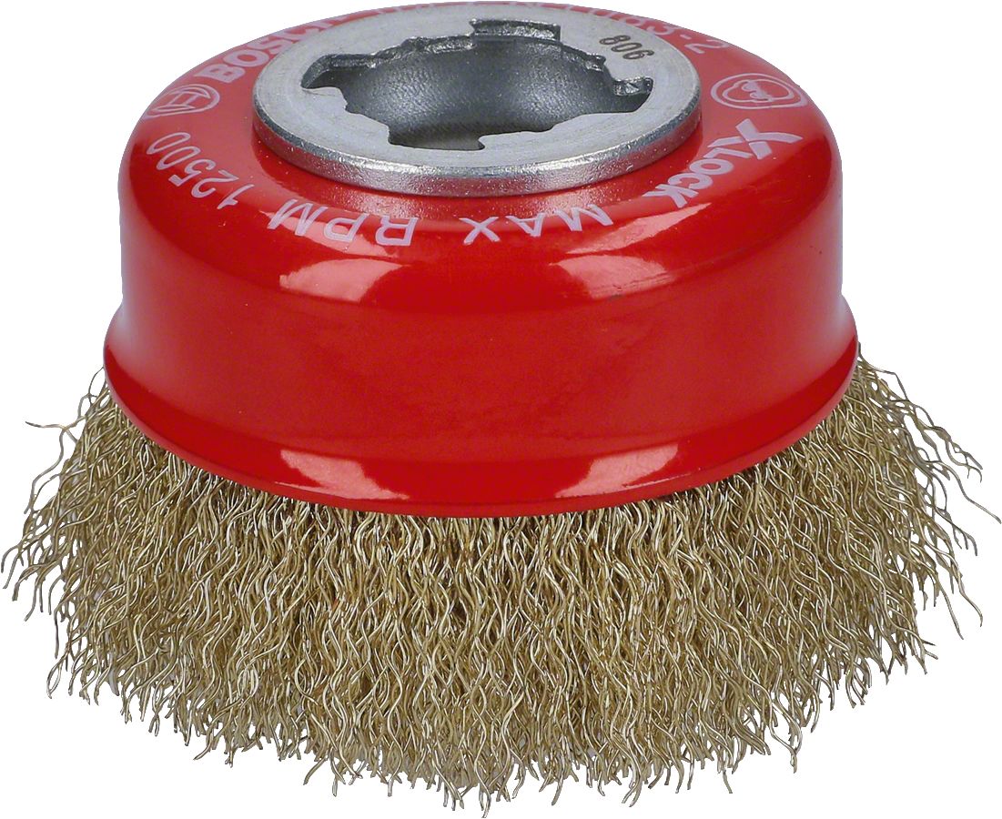 Bosch Aksesuarlar Bosch - X-LOCK - Clean Serisi Metal İçin Saçaklı Pirinç Tel Fırça 70*0,3 mm