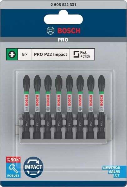 BOSCH PRO Control PZ2x55 Yıldız Bits Uç (Torklu Vidalamalar için)