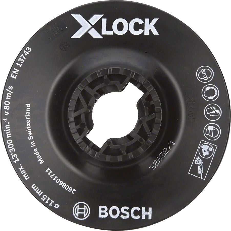 Bosch Aksesuarlar Bosch - X-LOCK - 115 mm Fiber Disk Yumuşak Taban