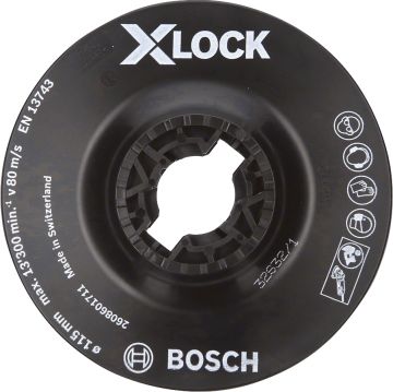 Bosch Aksesuarlar Bosch - X-LOCK - 115 mm Fiber Disk Yumuşak Taban