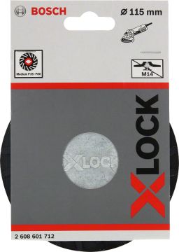 Bosch Aksesuarlar Bosch - X-LOCK - 115 mm Fiber Disk Orta Sertlikte Taban