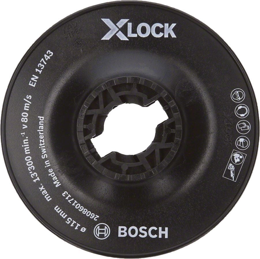 Bosch Aksesuarlar Bosch - X-LOCK - 115 mm Fiber Disk Sert Taban