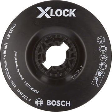 Bosch Aksesuarlar Bosch - X-LOCK - 125 mm Fiber Disk Yumuşak Taban
