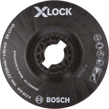 Bosch Aksesuarlar Bosch - X-LOCK - 125 mm Fiber Disk Orta Sertlikte Taban
