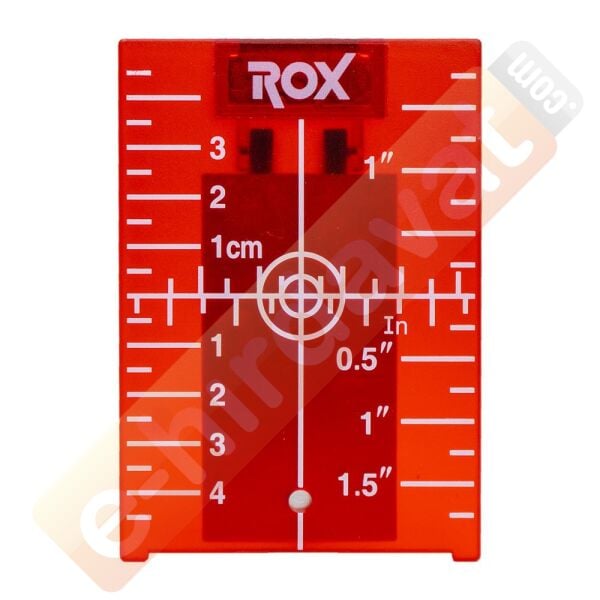 ROX Lazer için Görünürlük Arttırı Hedef Kartı Plakası (153ROX0273)
