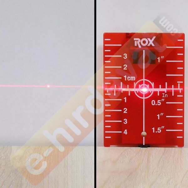 ROX Lazer için Görünürlük Arttırı Hedef Kartı Plakası (153ROX0273)