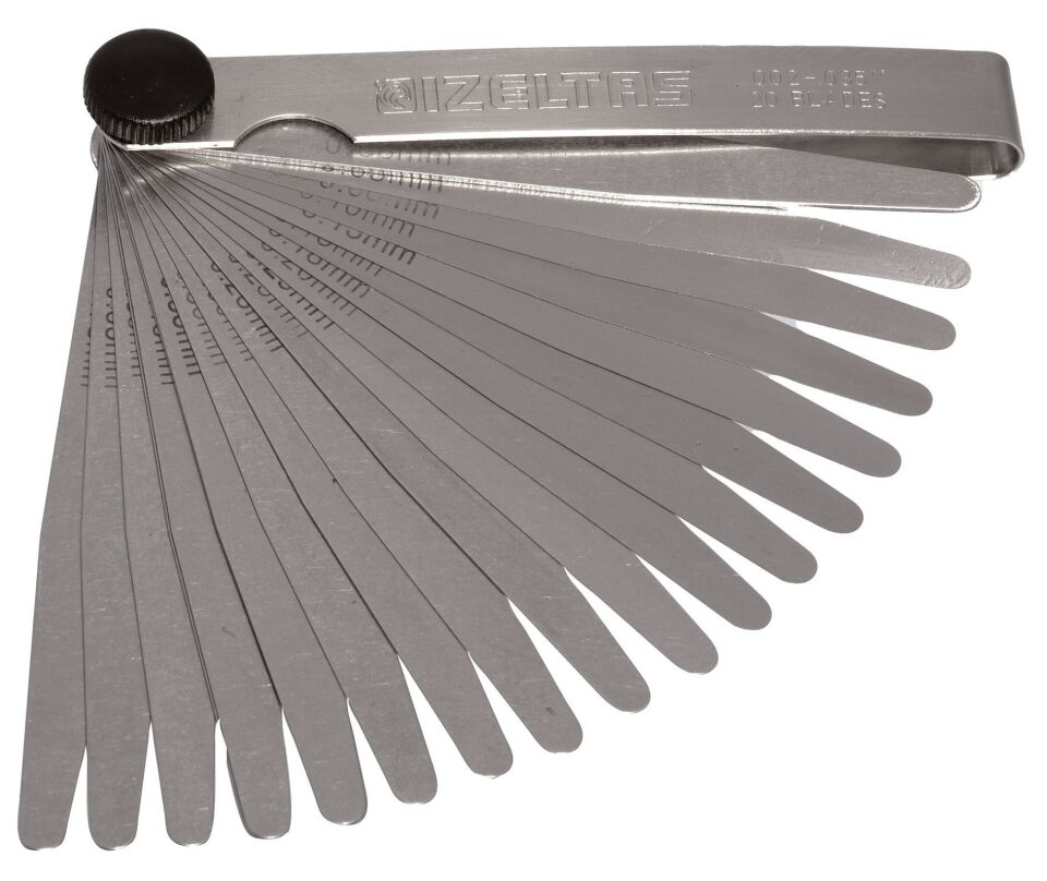 İZELTAŞ Filler Çakısı Sentil 20 Yaprak 0,05 - 1.0 mm