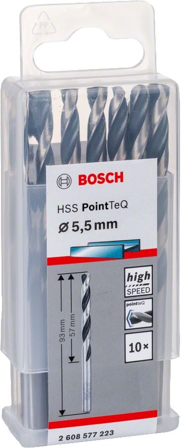 Bosch - HSS-PointeQ Metal Matkap Ucu 5,5 mm 10'lu