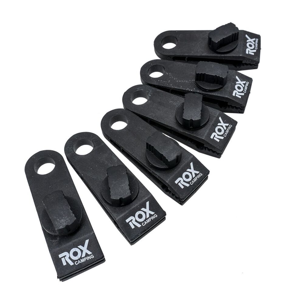 ROX Camping Kamp Çadırı, Tente, Tarp-Branda Klipsi 6 Adet (153CAMP0113)
