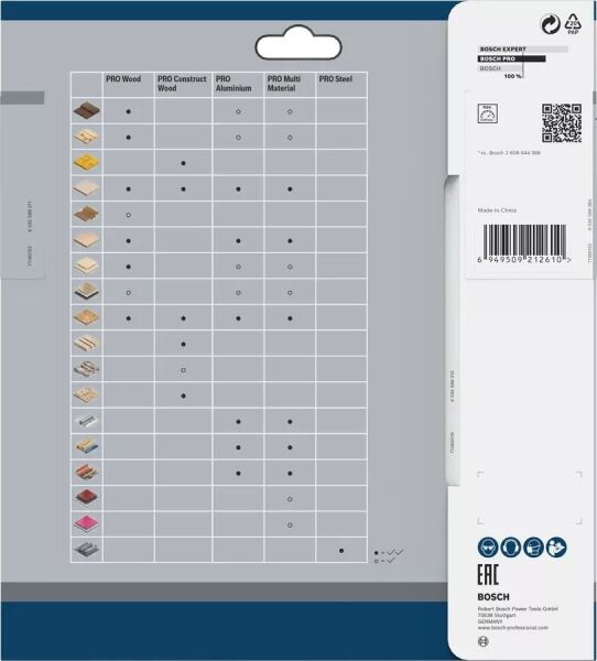 BOSCH 160x20x2,6/1,6 mm 36 Diş PRO Wood  Ahşap Elmas Daire Testere Bıçağı