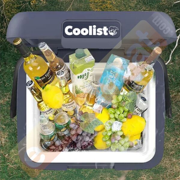 Coolist CLK12 12/24Volt/ 220Volt 12 Litre Taşınabilir Kompresörlü Oto Buzdolabı