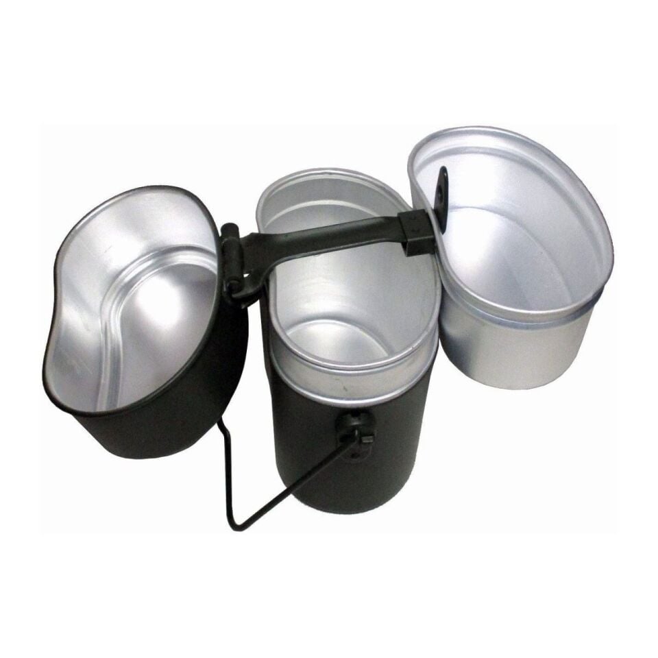 ROX Camping Alüminyum Yemek Pişirme Sefer Tası Seti (153CAMP0145)