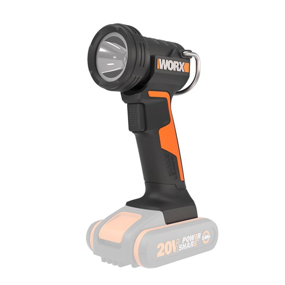 Worx WX025.9 20Volt 160/350 Lümen Profesyonel Çok Fonksiyonlu Led Fener (Akü Dahil Değildir)