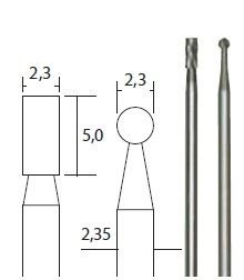 Proxxon Tungsten Karbür Freze Seti 2 Adet / 28750