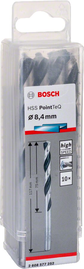 Bosch - HSS-PointeQ Metal Matkap Ucu 8,4 mm 10'lu