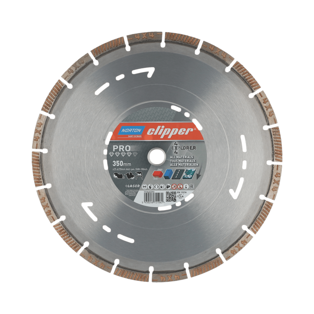NORTON Clipper 4x4 Explorer Universal Elmas Testere 350 mm