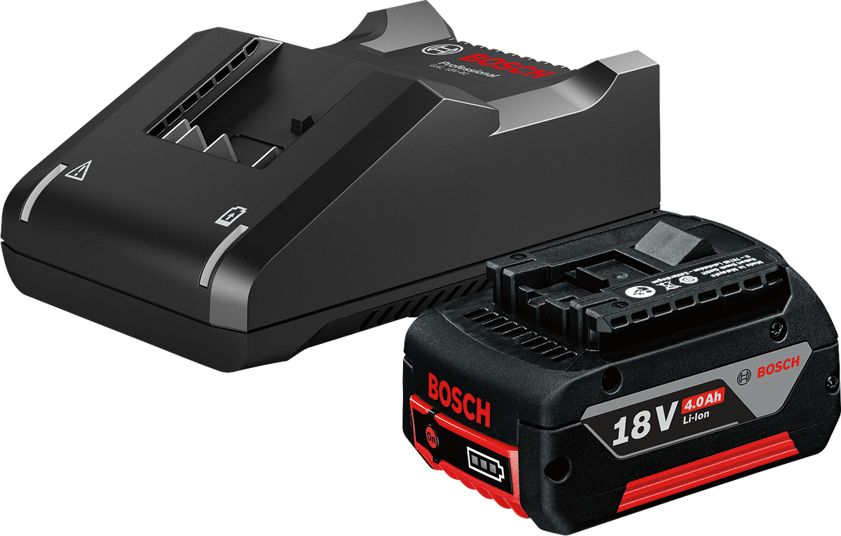 Bosch Profesyonel Seri Bosch Professional 18V Akü Şarj Cihazı Seti