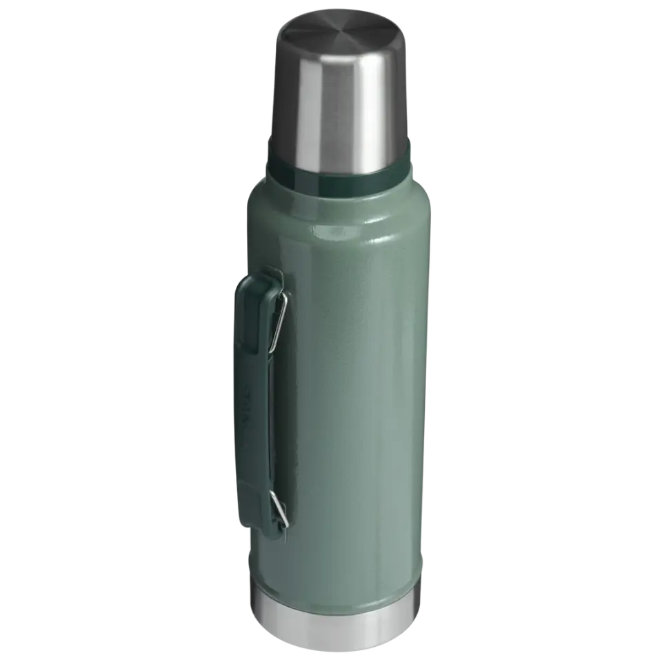 STANLEY Klasik Vakumlu Çelik Termos 1.4 Lt - Yeşil
