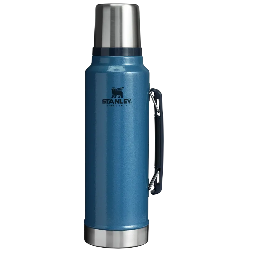 STANLEY Klasik Vakumlu Çelik Termos 1.4 Litre - Mavi